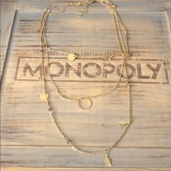 Boho necklace multi layers N5 - Picture 2 of 2